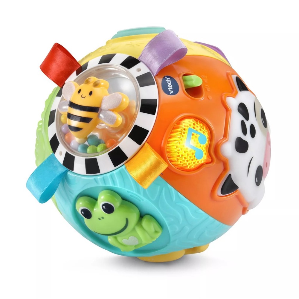 VTech Colorful Light-Up Sensory Activity On-the- Move Ball - Multicolor